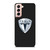 TESLA MOTORS EMBLEM CARBON Samsung Galaxy S21 Case Cover