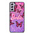 BARBIE BUTTERFLY LOGO ICON PINK Samsung Galaxy S21 FE Case Cover