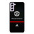 MANCHESTER UNITED FC LOGO FOOTBALL ADIDAS BLACK Samsung Galaxy S21 FE Case Cover
