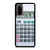 CALCULATOR Samsung Galaxy S20 Case Cover