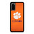 CLEMSON TIGERS LOGO UNIVERSITY FOOTBALL PAW ICON Samsung Galaxy S20 Case Cover