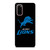 DETROIT LIONS BLACK LOGO Samsung Galaxy S20 Case Cover