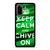KEEP CALM AND CHIVE ON Samsung Galaxy S20 Case Cover