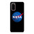 NASA LOGO BLACK Samsung Galaxy S20 Case Cover