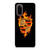 PORSCHE LOGO CAR ON FIRE Samsung Galaxy S20 Case Cover