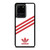 ADIDAS ORIGINALS STRIPES WHITE RED Samsung Galaxy S20 Plus Case Cover
