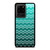 OMBRE TEAL CHEVRON Samsung Galaxy S20 Ultra Case Cover