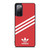 ADIDAS ORIGINALS STRIPES SCARLET RED Samsung Galaxy S20 FE Case Cover