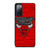 CHICAGO BULLS WOODEN RED LOGO Samsung Galaxy S20 FE Case Cover