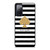 KATE SPADE NEW YORK GOLD LOGO STRIPES PATTERN Samsung Galaxy S20 FE Case Cover