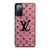 LOUIS VUITTON LV LOGO PINK SPARKLE Samsung Galaxy S20 FE Case Cover