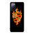 PORSCHE LOGO CAR ON FIRE Samsung Galaxy S20 FE Case Cover