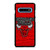CHICAGO BULLS WOODEN RED LOGO Samsung Galaxy S10 Plus Case Cover
