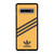 ADIDAS ORIGINALS STRIPES ORANGE BLACK Samsung Galaxy S10 Case Cover