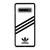 ADIDAS ORIGINALS STRIPES WHITE BLACK Samsung Galaxy S10 Case Cover