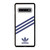 ADIDAS ORIGINALS STRIPES WHITE ROYAL BLUE Samsung Galaxy S10 Case Cover