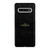 COACH NEW YORK BLACK LEATHERWARE LOGO ICON Samsung Galaxy S10 Case Cover