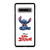 DISNEY LILO AND STITCH WHITE Samsung Galaxy S10 Case Cover