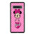 LOUIS VUITTON LV LOGO PINK MINNIE MOUSE Samsung Galaxy S10 Case Cover