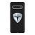 TESLA MOTORS EMBLEM CARBON Samsung Galaxy S10 Case Cover