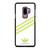 ADIDAS ORIGINALS STRIPES WHITE YELLOW Samsung Galaxy S9 Plus Case Cover