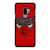 CHICAGO BULLS WOODEN RED LOGO Samsung Galaxy S9 Plus Case Cover