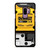 DEWALT TOOL LOGO BRUSHLESS Samsung Galaxy S9 Plus Case Cover