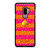 KATE SPADE NEW YORK YELLOW PINK STRIPES GLITTER Samsung Galaxy S9 Plus Case Cover