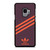 ADIDAS ORIGINALS STRIPES PURPLE ORANGE Samsung Galaxy S9 Case Cover