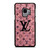 LOUIS VUITTON LV LOGO PINK SPARKLE Samsung Galaxy S9 Case Cover