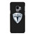 TESLA MOTORS EMBLEM CARBON Samsung Galaxy S9 Case Cover