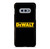 DEWALT LOGO BLACK Samsung Galaxy S10e Case Cover