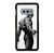 WOLVERINE X-MEN BLACK WHITE ART Samsung Galaxy S10e Case Cover