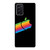 APPLE RETRO DESIGN BLACK Samsung Galaxy Note 20 Case Cover
