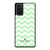 KATE SPADE NEW YORK LOGO GREEN CHEVRON PATTERN Samsung Galaxy Note 20 Case Cover