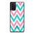 KATE SPADE NEW YORK LOGO GREEN PINK CHEVRON PATTERN Samsung Galaxy Note 20 Case Cover