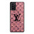 LOUIS VUITTON LV LOGO PINK SPARKLE Samsung Galaxy Note 20 Case Cover