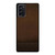 LOUIS VUITTON PARIS LV LOGO LEATHER BAG Samsung Galaxy Note 20 Case Cover