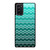 OMBRE TEAL CHEVRON Samsung Galaxy Note 20 Case Cover