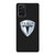 TESLA MOTORS EMBLEM CARBON Samsung Galaxy Note 20 Case Cover