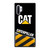 CAT CATERPILLAR STRIPE LOGO Samsung Galaxy Note 10 Plus Case Cover