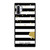 KATE SPADE NEW YORK LOGO GOLDEN POLKADOTS STRIPES PATTERN Samsung Galaxy Note 10 Plus Case Cover