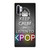 KEEP CALM AND LISTEN KPOP Samsung Galaxy Note 10 Plus Case Cover