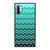 OMBRE TEAL CHEVRON Samsung Galaxy Note 10 Plus Case Cover