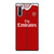 ARSENAL FC JERSEY Samsung Galaxy Note 10 Case Cover