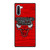 CHICAGO BULLS WOODEN RED LOGO Samsung Galaxy Note 10 Case Cover