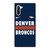 DENVER BRONCOS NIKE Samsung Galaxy Note 10 Case Cover