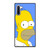 HOMER SIMPSONS Samsung Galaxy Note 10 Case Cover