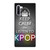 KEEP CALM AND LISTEN KPOP Samsung Galaxy Note 10 Case Cover