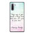 PRINCESS AURORA QUOTES Samsung Galaxy Note 10 Case Cover